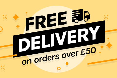 free delivery on orders over 50 pounds