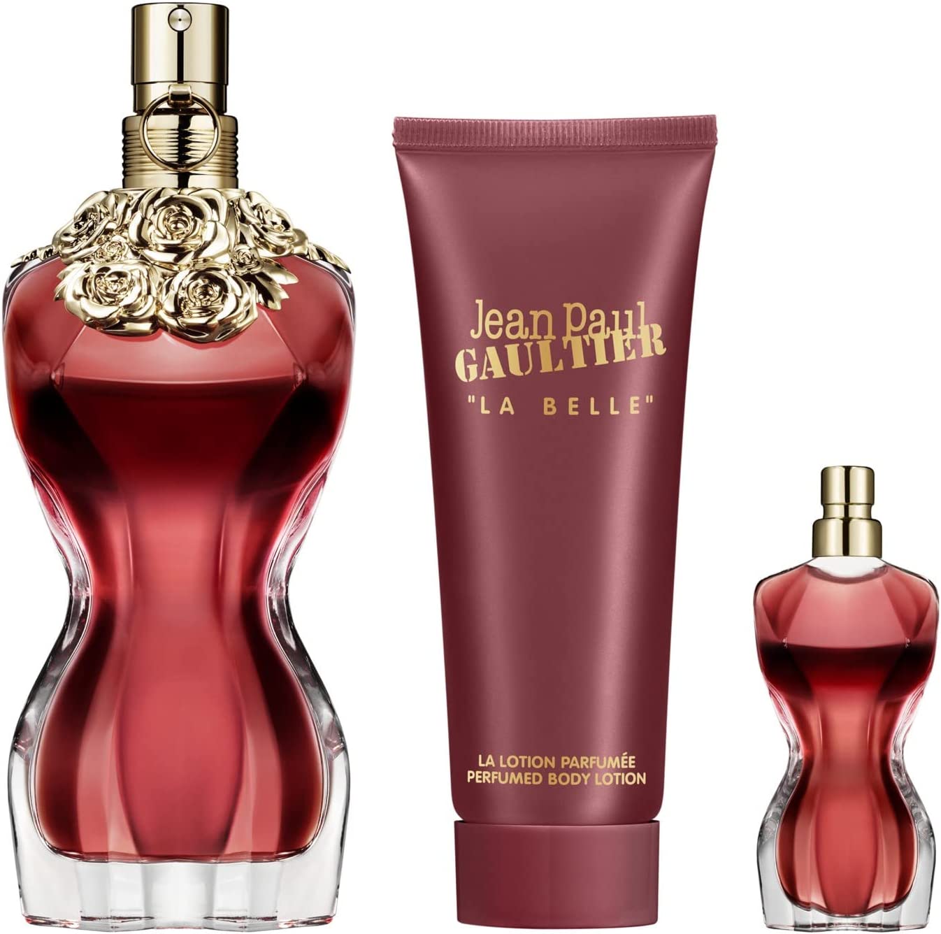 Jean Paul Gaultier La Belle 50ml EDP 75ml Body Lotion 6ml EDP Spray