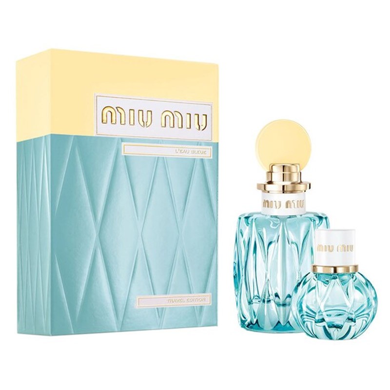 Miu Miu L'Eau Bleue Travel Set 100ml + 20ml EDP